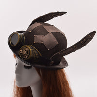Easter Steampunk Hat Retro Cute Rabbit Bunny Ears Goggles