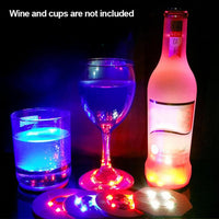 LED Bottle Light Stickers Rave Nightclub