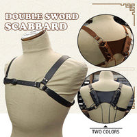 Medieval Sword Shoulder Back Sheath Costume accessory