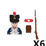 Napolenic Wars / War of 1812 building blocks British/Canadian/French forces