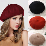 Warm French style beret