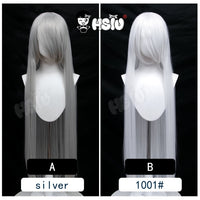 100Cm Long Staight Cosplay Wig Heat Resistant