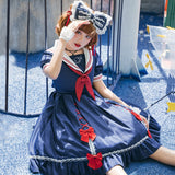Nautical Sailor Lolita Dress