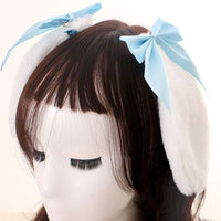 Easter Kawaii Women Girls Hair Clip Cute Rabbit Bunny Ears Lolita Cosplay Hair Accessories