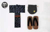 Traditional Japanese Men's Kimono Yukata 3