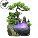 Feng Shui Waterfall Tree Fountain