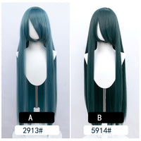 100Cm Long Staight Cosplay Wig Heat Resistant