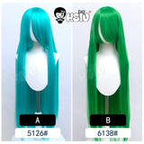 100Cm Long Staight Cosplay Wig Heat Resistant