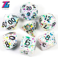 Bloody Dice 7 Pieces Set