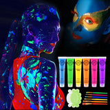 Neon Body Paint Intense Rave Festival