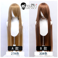 100Cm Long Staight Cosplay Wig Heat Resistant