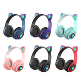 Kawaii LED Cat Ears Bluetooth Wireless Headphone