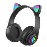 Kawaii LED Cat Ears Bluetooth Wireless Headphone