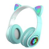 Kawaii LED Cat Ears Bluetooth Wireless Headphone