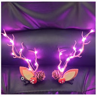 Christmas LED Light Blinking Antler Headdress