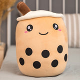 Boba Milk Bubble Tea Plush Toy Pillow kawaii