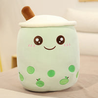 Boba Milk Bubble Tea Plush Toy Pillow kawaii